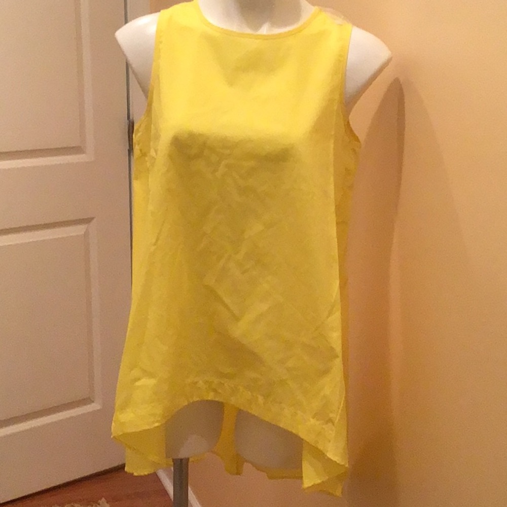 Melissa Paige high low sleeveless top